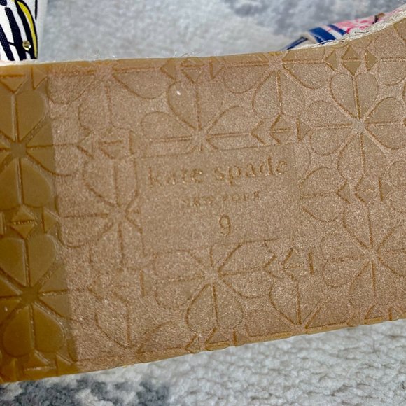 Kate Spade Rooftop Espadrilles Like New - Picture 12 of 13